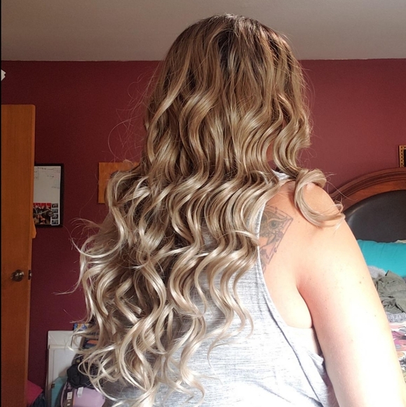 Ombre  gray wig main image 4